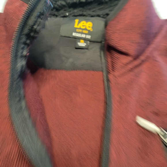 NEW LEE JEANS BRAND MENS 3/4 ZIP PULLOVER JACKET-NWT - Picture 9 of 11